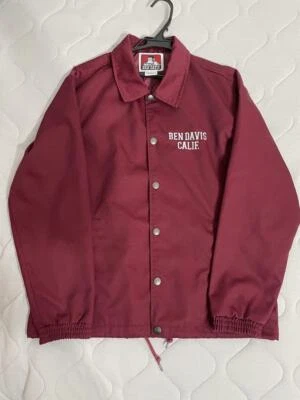 Chaqueta Coach Ben Davis Talla M Roja Longitud 26,7 pulgadas Foto 1 de 4