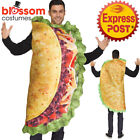 CA808 Taco Funny Food Mens Mexican Spanish Fiesta Halloween Fancy Dress Costume