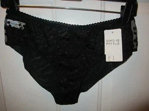 SIMONE PERELE PARTY BLACK BOYSHORT PANTIES NEW - Picture 1 of 5
