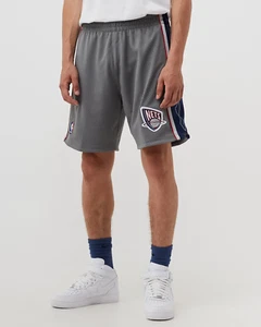 Mitchell Ness NEW JERSEY NETS 2005 Carter Krstić GREY PLATINUM Authentic SHORTS - Bild 1 von 20