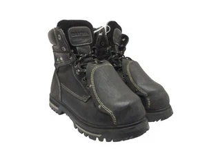 Botas de trabajo Dakota 8514 T-Max de cuero aislado con puntera de acero para hombre talla 8,5 negras - Imagen 1 de 11