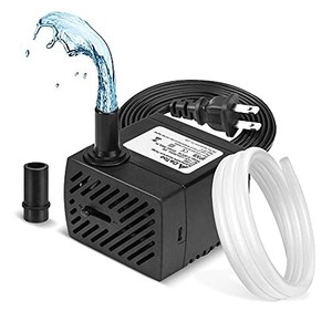 95GPH 5W Small Submersible Water Pump Mini Fountain Pump Ultra Quiet For Aqua...