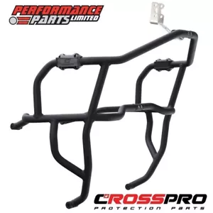 Yamaha Tenere 700 World Raid 2022 22 CrossPro Matt Black Aluminium Crash Bar Kit - Picture 1 of 5