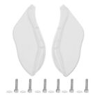 Transparent Side Wing Windshield Left Right Air Deflector Fairing For CVO FLHTC