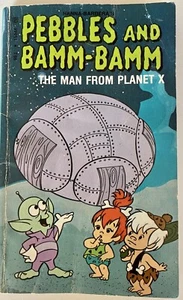 Vintage- Pebbles and Bamm Bamm Man From Planet X Book 1978- Bam Bam Flintstones - Picture 1 of 3