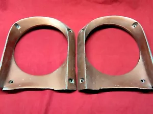 Pair of Vintage OEM 1964-66 Ford Mustang Headlight Door Bezels C4ZB-13064-C - Picture 1 of 18