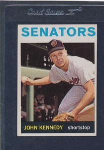 1964 Topps #203 John Kennedy Senators NM (Pen) *3389