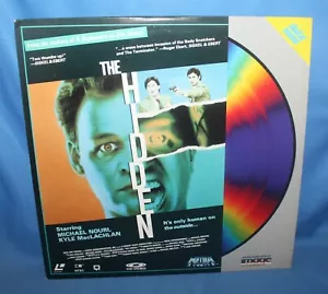 The Hidden 1987 New Line Cinema Laserdisc - Imagen 1 de 1