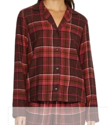 Top de pijama Tommy Hilfiger rojo a cuadros para mujer, S nuevo con etiquetas Foto 1 de 4