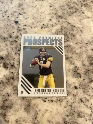 MINT 2004 TOPPS CHROME BEN ROETHLISBERGER #PP1 HOF ROOKIE STEELERS - Image 1 of 3