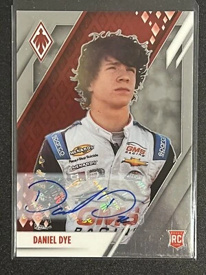 Daniel Dye 2022 Panini Chronicles Racing Signed Phoenix Auto Rookie RC #5 NASCAR - Image 1 of 2
