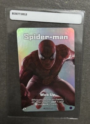 Uno Ultimate Marvel Spider-man Web-Up Card Foil ULTRA RARE - Image 1 of 2