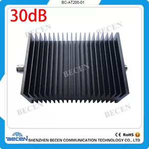 200W N Male to female Attenuator 30dB coxial attenuator RF 50ohm 3GHz - Picture 1 of 7