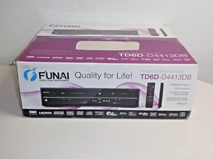 Funai TD6D-D4413DB DVD- / VHS- / HDD-Recorder, 320GB, OVP&NEU, 2 Jahre Garantie - Bild 1 von 5
