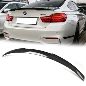CARBON FIBER FOR BMW F82 M4 TYPE TRUNK BOOT SPOILER WING 4-SERIES 2014-2018 2DR - Picture 1 of 7