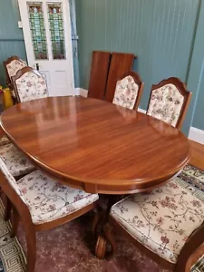 Van Treight Dining Table And 8 Chairs And Wall Unit - Picture 1 of 7
