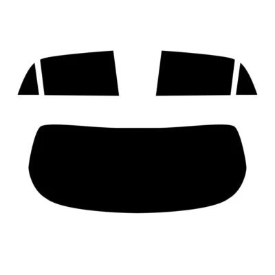 Pre Cut Window Tint for Toyota Corolla 5-door Hatch 2002-06 5% Limo Black Rear - Image 1 of 4