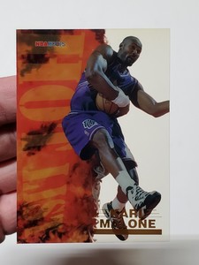 Karl Malone 1996-97 NBA Hoops Hot List Utah Jazz Card # 11 OF 20