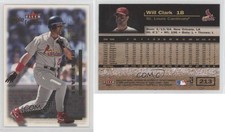 2001 Fleer Triple Crown Will Clark #213
