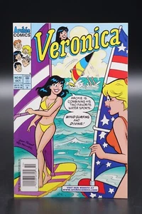 Veronica (1989) #92 Zeitungskiosk Dan Eltern Bikini Wind Surfen Cover & Kunst fast neuwertig - Bild 1 von 3