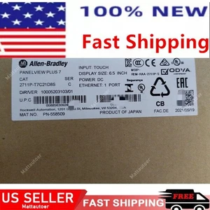 New 2711PT7C21D8S AB 2711P-T7C21D8S Panelview Plus 7 Terminal US Free Tax - Picture 1 of 2
