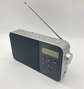 Sony ICF-M780SL Radio 4Band FM/SW/MW/LW Tragbar LC-Display Wecker Schwarz Digitl - Bild 1 von 11