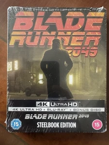 BLADE RUNNER 2049 (2017) LIMITED EDITION STEELBOOK 4K ULTRA HD +BLU-RAY ALL REGS - Picture 1 of 6