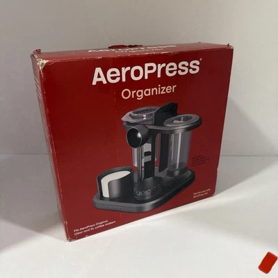 AeroPress收纳架黑色适用于原装、透明和XL咖啡机  — 第 1/4 张图片
