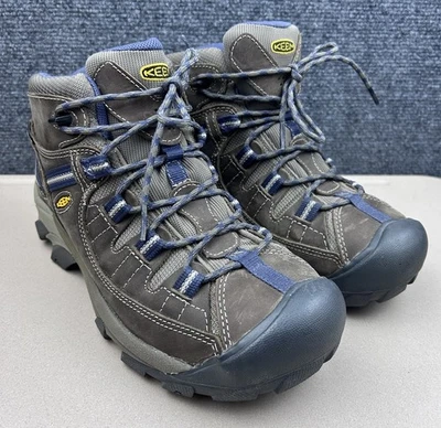 Botas de senderismo impermeables de altura media KEEN Targhee 2 para mujer, talla 9,5. Sin plantillas Foto 1 de 4