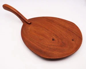 Mid Century Wiggers Denmark Teak Servierplatte Käseplatte Platte #A - Bild 1 von 6