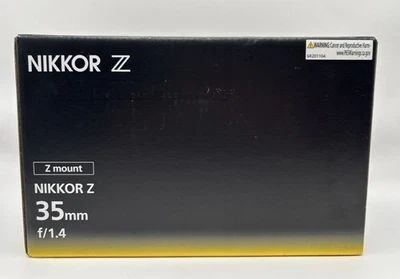 Nikon NIKKOR Z 35mm f/1.4 Lens Nikon Z - BRAND NEW IN BOX - Image 1 of 4