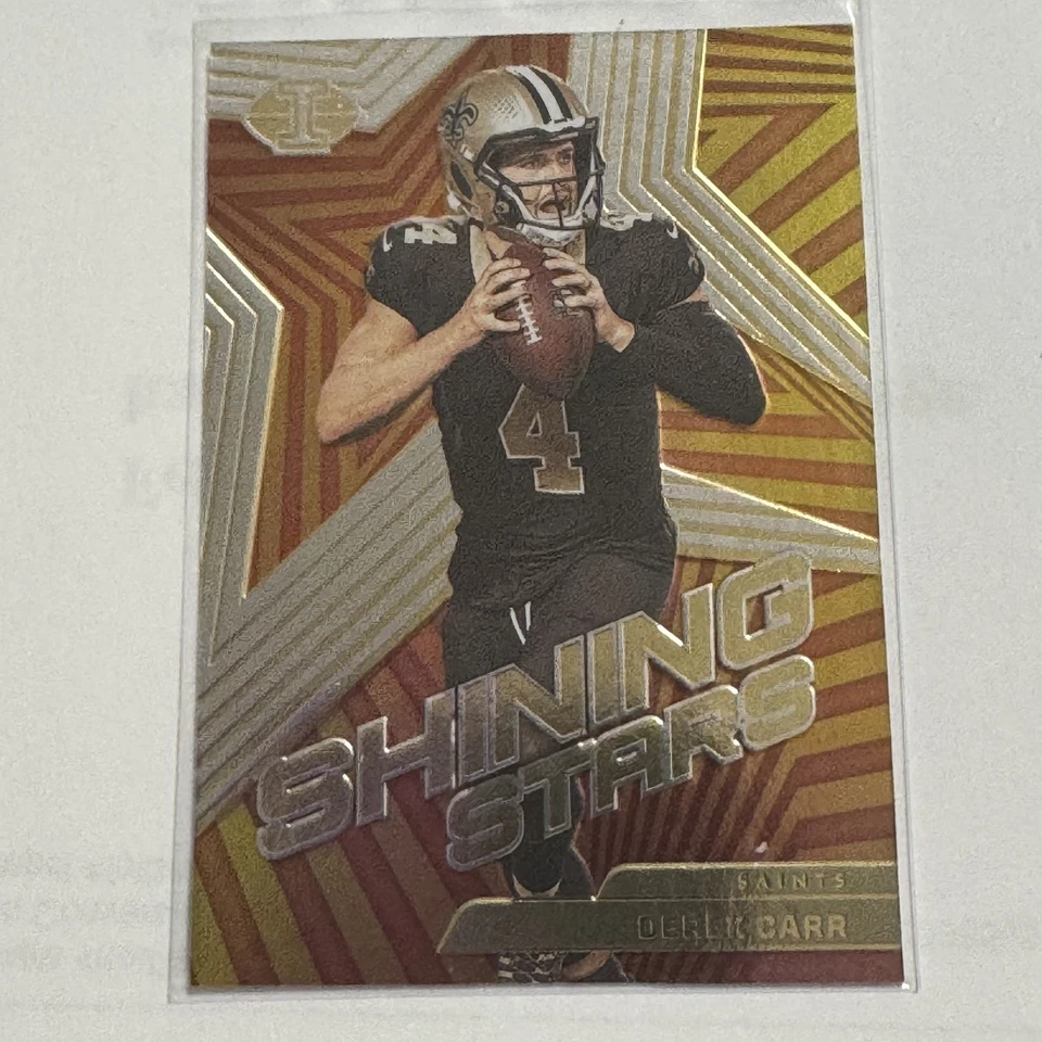 2023 Panini Illusions #6 Derek Carr Shining Stars - Image 1 of 1