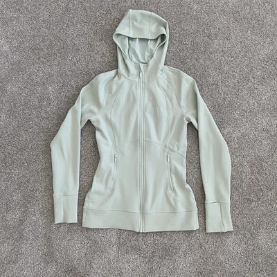 Lululemon Define Jacket Light Green Hooded Ladies Size 6 - Image 1 of 4