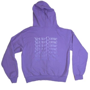 Sudadera con Capucha BTS Yet To Come In Busan Cremallera Unisex Talla XL Púrpura Lavanda - Imagen 1 de 10