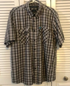 Gold Rush - Dixxon Flannel Company Herren Kurzarm Hemd, Large - Bild 1 von 6
