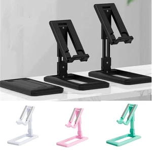 Holder Foldable Mobile Phone Universal Tablet Desk Adjustable Stand Bracket - Picture 1 of 13