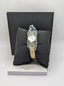 Orologio da polso donna Tissot Lovely T058009 A oro cristallo zaffiro acciaio inox - Foto 1 di 12