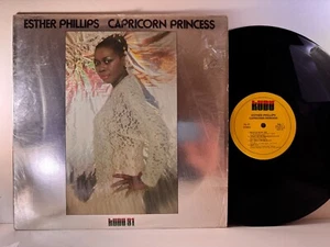 Jazz Funk LP ESTHER PHILLIPS Capricorn Princess KUDU 1976 1st Press VG+ SHRINK - Foto 1 di 2