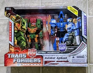 Transformers Universe Autobot Ambush Roadbuster + Dirge 2-Pack Hasbro New Sealed - Picture 1 of 3