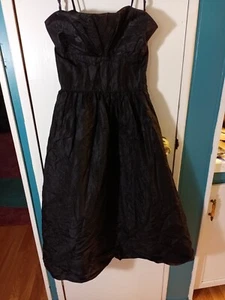 black witchy dress.Glenrob Size 5/6. Some Discoloration On Inside. Tulle... - Picture 1 of 8