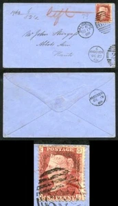 Penny Red SG43 Plate 79 Salisbury and Andover Cancels - Bild 1 von 1