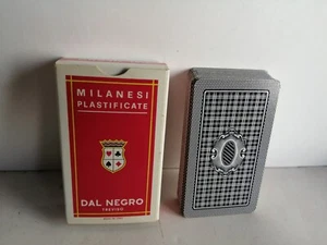 MAZZO CARTE MILANESI TELATE PLASTIFICATE ART 41 DAL NEGRO - Picture 1 of 3