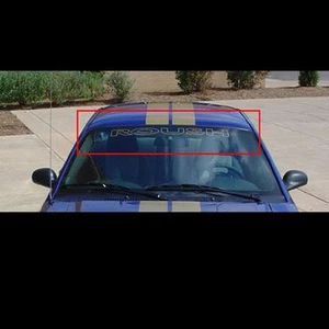 Roush Window Banner mustang *17 colors* 94 - 04 vinyl graphic sticker - Picture 1 of 2
