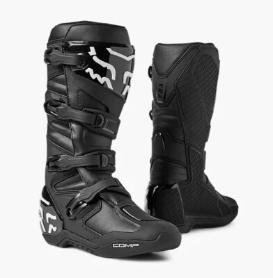 Fox Racing Men's Comp Boots Black 28373-001 Foto 1 de 4