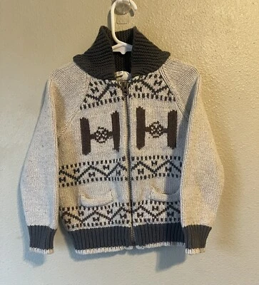 Suéter para niños 5 años Star Wars Cardigan Darth Vader GAP J1597 Foto 1 de 4