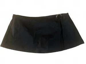 Falda de baño Speedo para mujer - Traje de baño negro de moda - Imagen 1 de 4