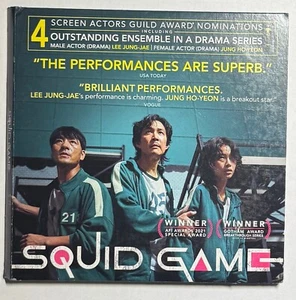 Squid Game 1st Season DVD FYC , 9 episodes on 3 Discs 2021 Netflix - Picture 1 of 2