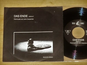 7" John Carpenter ‎- Das Ende Assault / Dark Star - Filmmusik von John Carpenter - Imagen 1 de 2