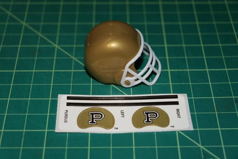 1990's Purdue Boilermakers ORIGINAL FACTORY NCAA mini gumball football helmets Cover