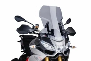 APRILIA CAPONORD 1200 2013-2017 WINDSHIELD TOURING SCREEN SMOKE - Picture 1 of 4